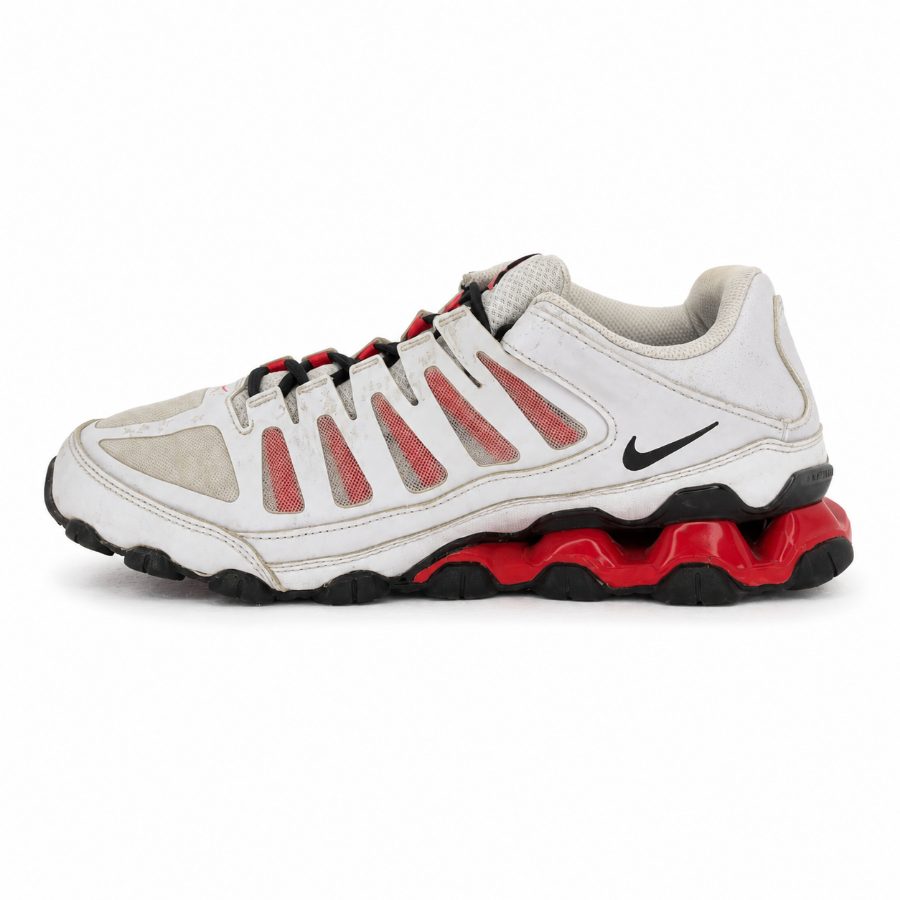 Nike Reax 8 TR Mesh Pure Platinum Chile Red