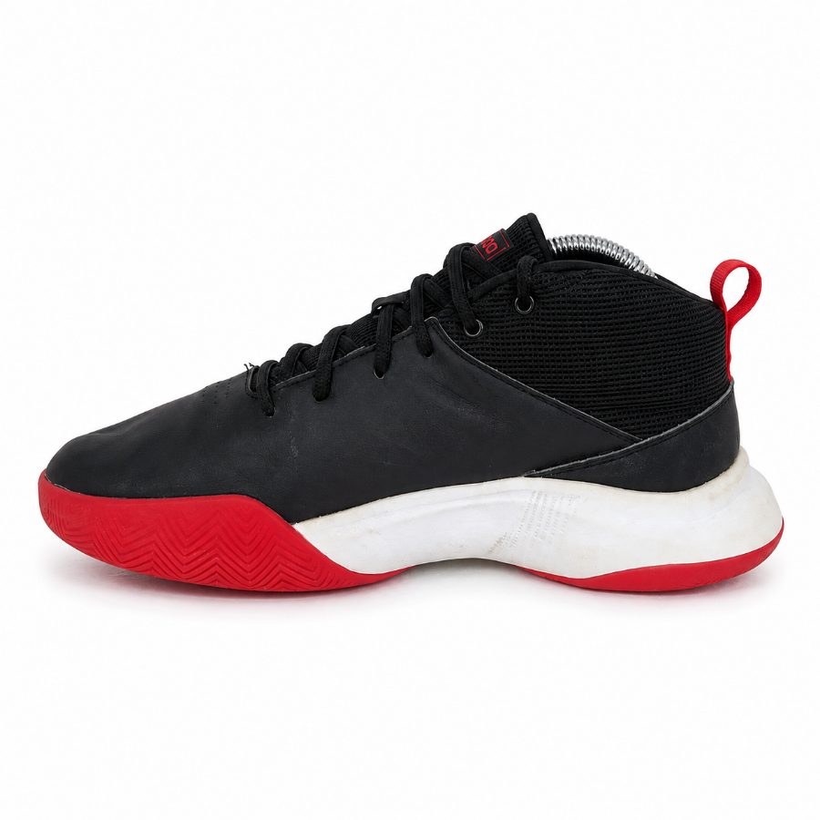 Adidas Own The Game Wide Black Active Red